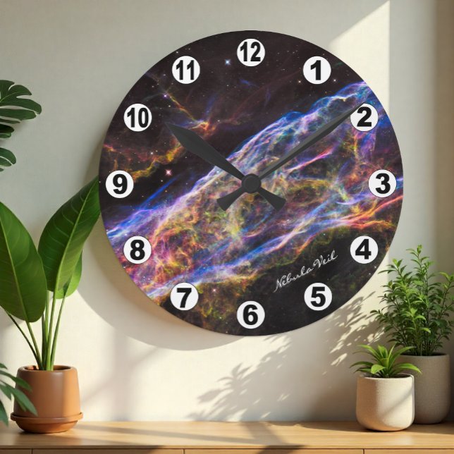 Ronde Voile de Nébuleuse, Horloge Astronomie, Hubble / G (Créateur téléchargé)