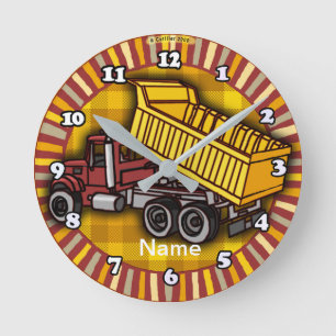 Rondo Dump Truck clock