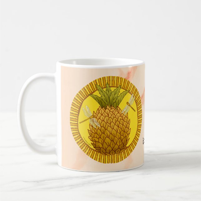 Rondo Pineapple Coffee Mug (Left)