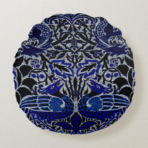 Ronds Coussins de paon et de dragon