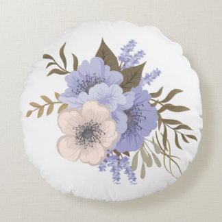 Ronds Fleurs à ressort Coussins arrondies