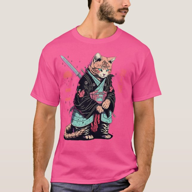 Ronin Cat 2 T-Shirt (Front)