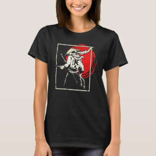 Ronin Japanese Warrior Japanese Flag Samurai T-Shirt