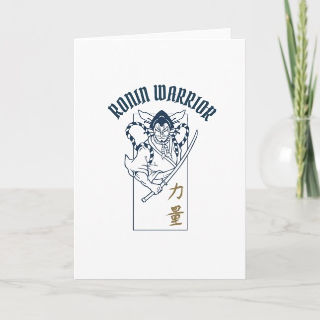 Ronin Warrior Card (Front)