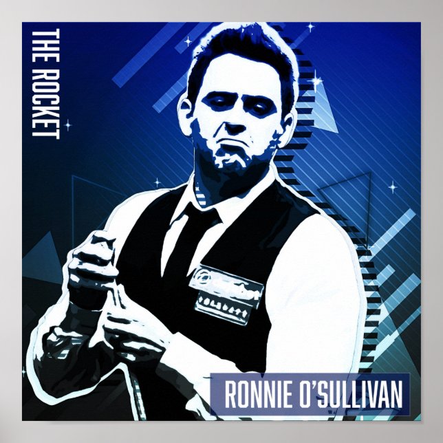 Ronnie O'Sullivan carré Poster Paper (Matte) (Devant)