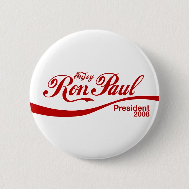 RonPaulEnjoy2008 2 Inch Round Button (Front)
