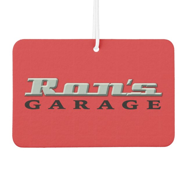 Ron's Garage: Ron Air Freshener (Front)