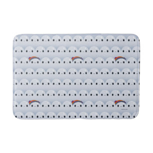 Ron's Gone Wrong   B*Bot Buddy Pattern Bath Mat
