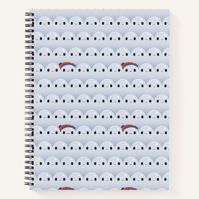 Ron's Gone Wrong | B*Bot Buddy Pattern Notebook (Front)