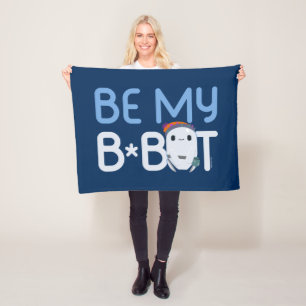 Ron's Gone Wrong   Be My Bot Fleece Blanket
