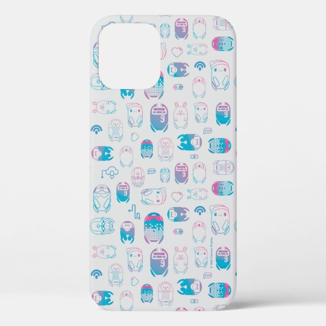 Rons Gone Wrong | Be My Bot Pattern Case-Mate iPhone Case (Back)