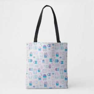 Rons Gone Wrong   Be My Bot Pattern Tote Bag
