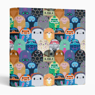 Ron's Gone Wrong Colorful Bot Pattern Binder