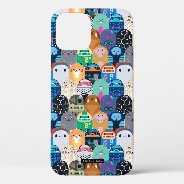 Ron's Gone Wrong Colourful Bot Pattern Case-Mate iPhone Case (Back)