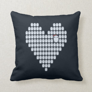 Ron's Gone Wrong Heart Throw Pillow