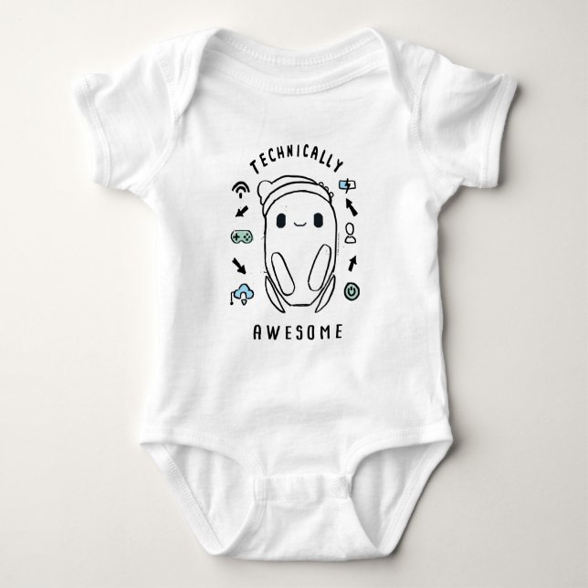 Ron's Gone Wrong | Technically Awesome Baby Bodysuit (Front)