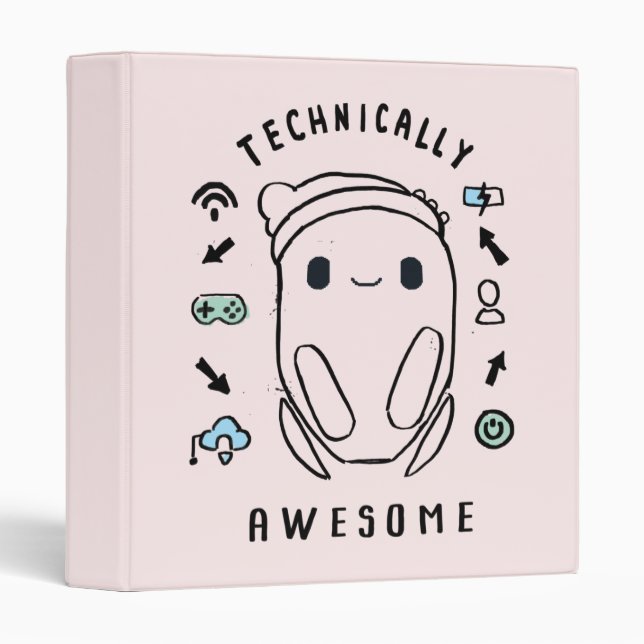Ron's Gone Wrong | Technically Awesome Binder (Front/Spine)