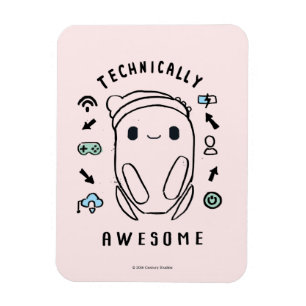 Ron's Gone Wrong Technically Awesome Magnet