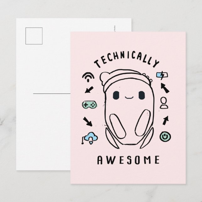 Ron's Gone Wrong | Technically Awesome Postcard (Front/Back)