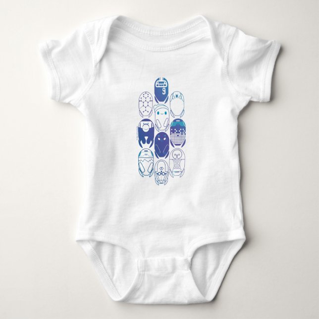 Ron's Gone Wrong | We Stick Together Baby Bodysuit (Front)