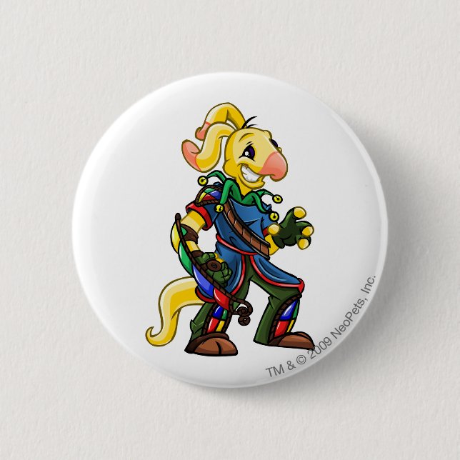 Roo Island Team Captain 2 2 Inch Round Button (Front)
