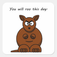 Roo This Day, Funny Angry Kangaroo Cartoon