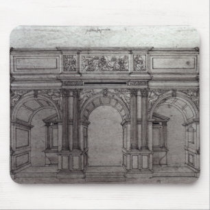 Rood Screen of the church Mouse Pad