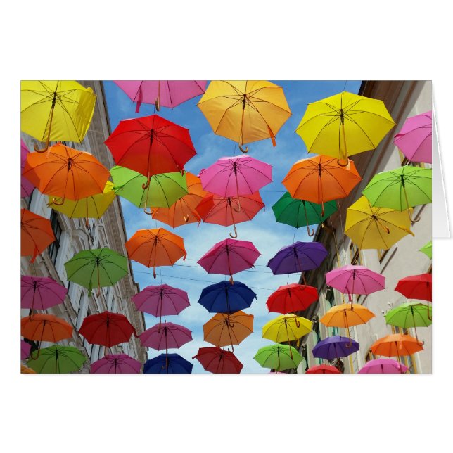 Roof of umbrellas (Front Horizontal)