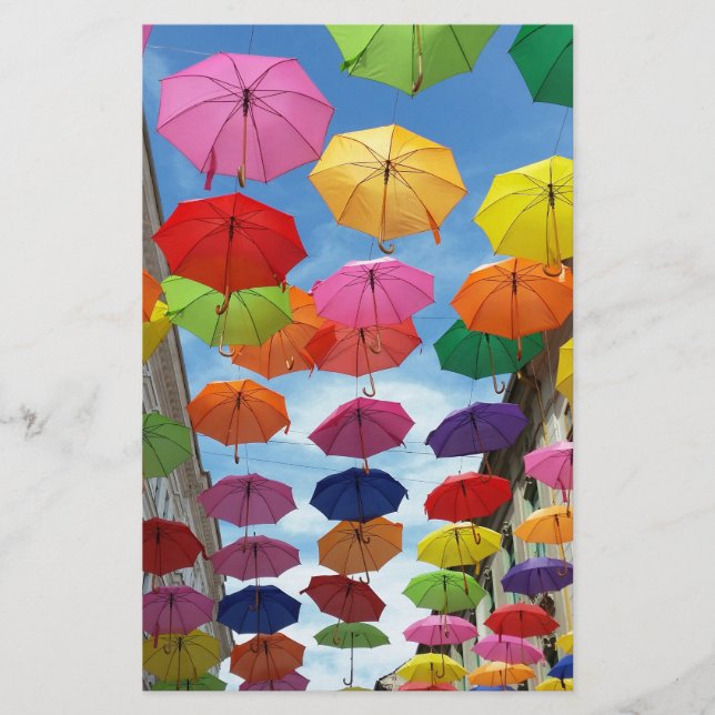 Roof of umbrellas stationery (Front)