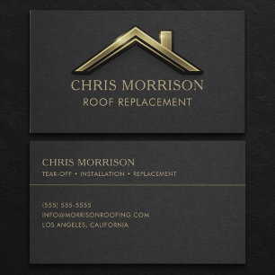 Roof Replacement Business Card