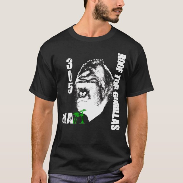 Roof Top Gorillas Miami Tee (Front)