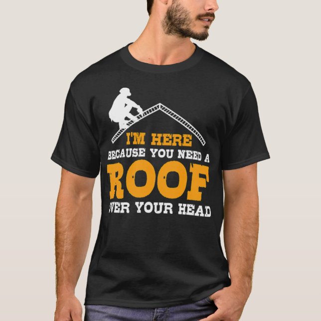 Roofer bake construction chemistry  T-Shirt (Front)