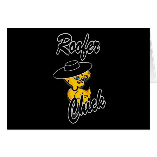 Roofer Chick #4 (Front Horizontal)