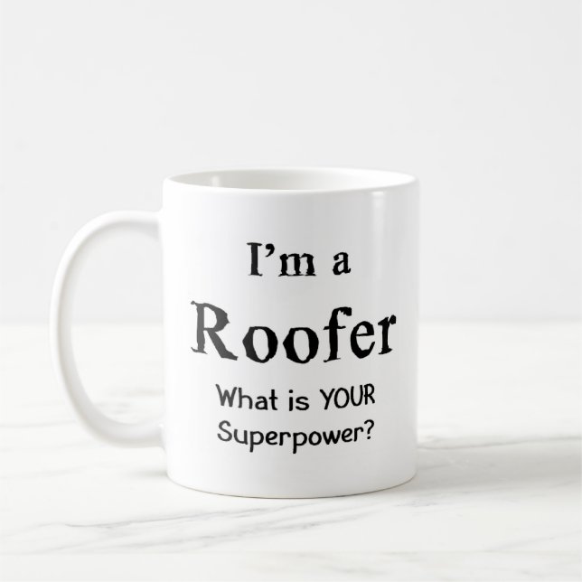 roofer coffee mug (Left)