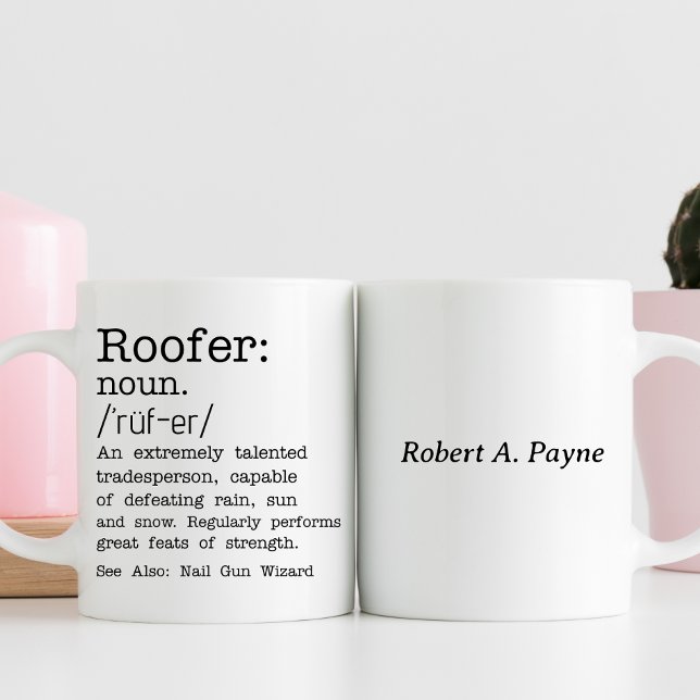 Roofer Coffee Mug (Creator Uploaded)