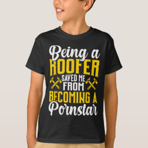 Roofer Funny Roofing Tee For Coworker Novelty 