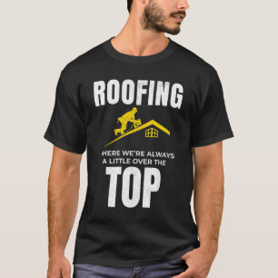 Roofer Humour - Over The Top Roofing Job