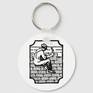 Roofer Keychain