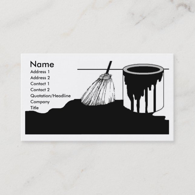 Roofers Business Profile Card (Front)