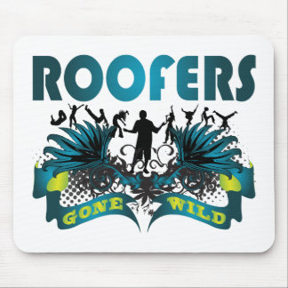 Roofers Gone Wild Mouse Pad
