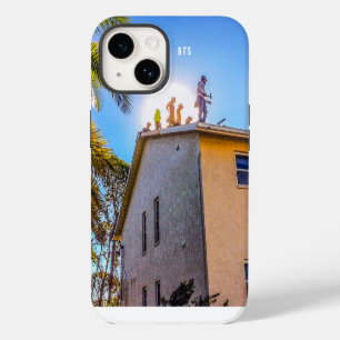 Roofers on a Roof iPhone 14 Case