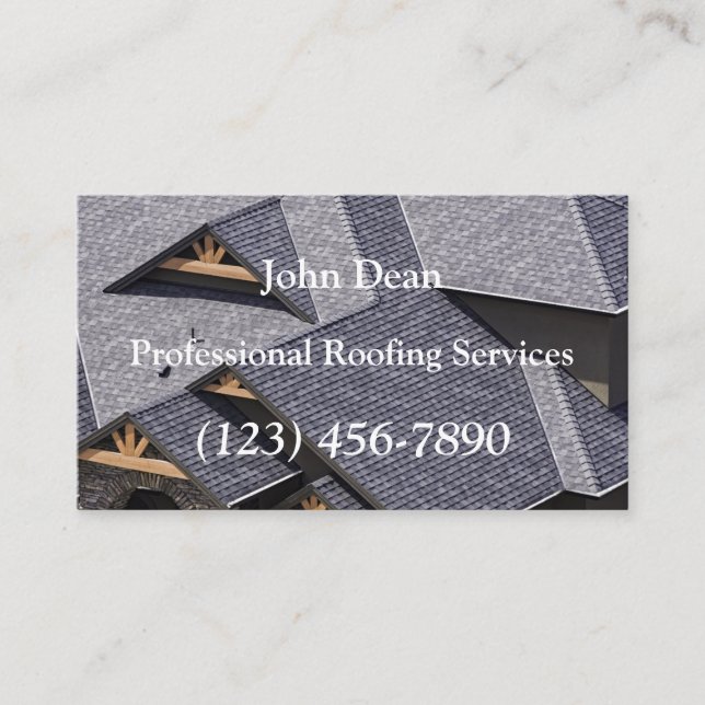 Roofing Business Card (Front)