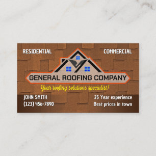 Roofing Business Cards