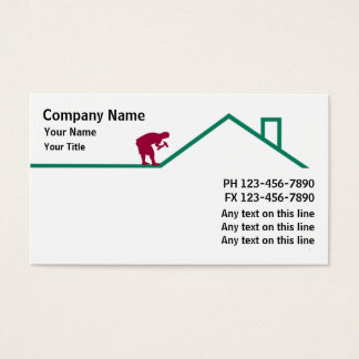 Roofing Business Cards and Business Card Templates | Zazzle Canada
