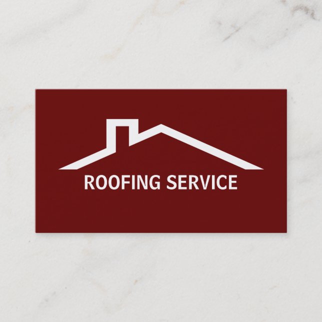 Roofing Business Cards (Front)