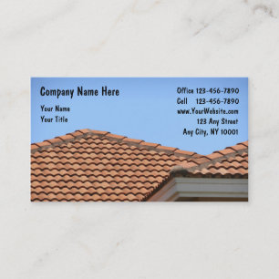 Roofing Business Cards