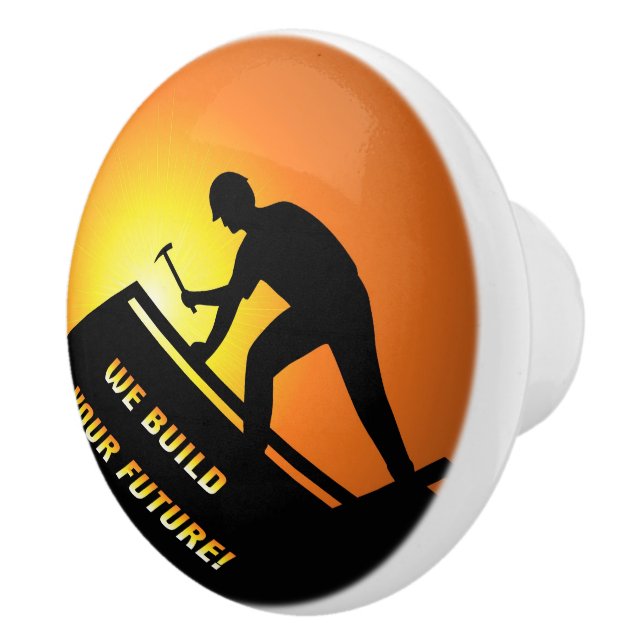 Roofing Ceramic Knob (Right)