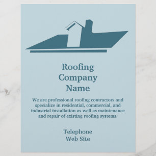 Roofing Company Business Flyer