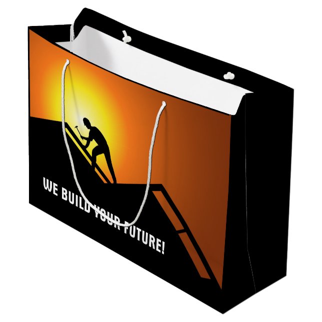 Roofing Gift Bag (Front Angled)