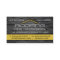 Roofing Professional Business Card Yellow